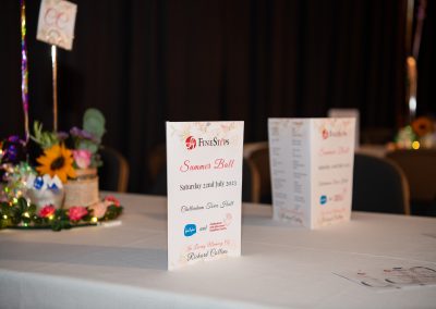 Finesteps summer ball 23 set up