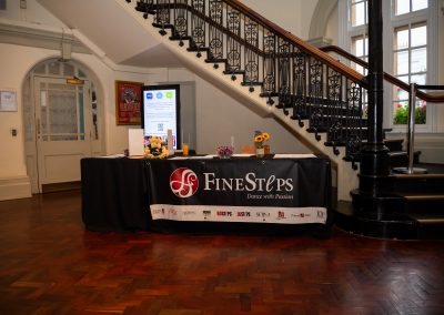 Finesteps summer ball 23 set up